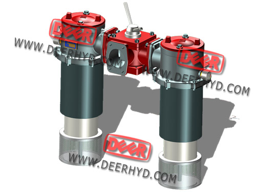 SRFB双筒直回式回油过滤器